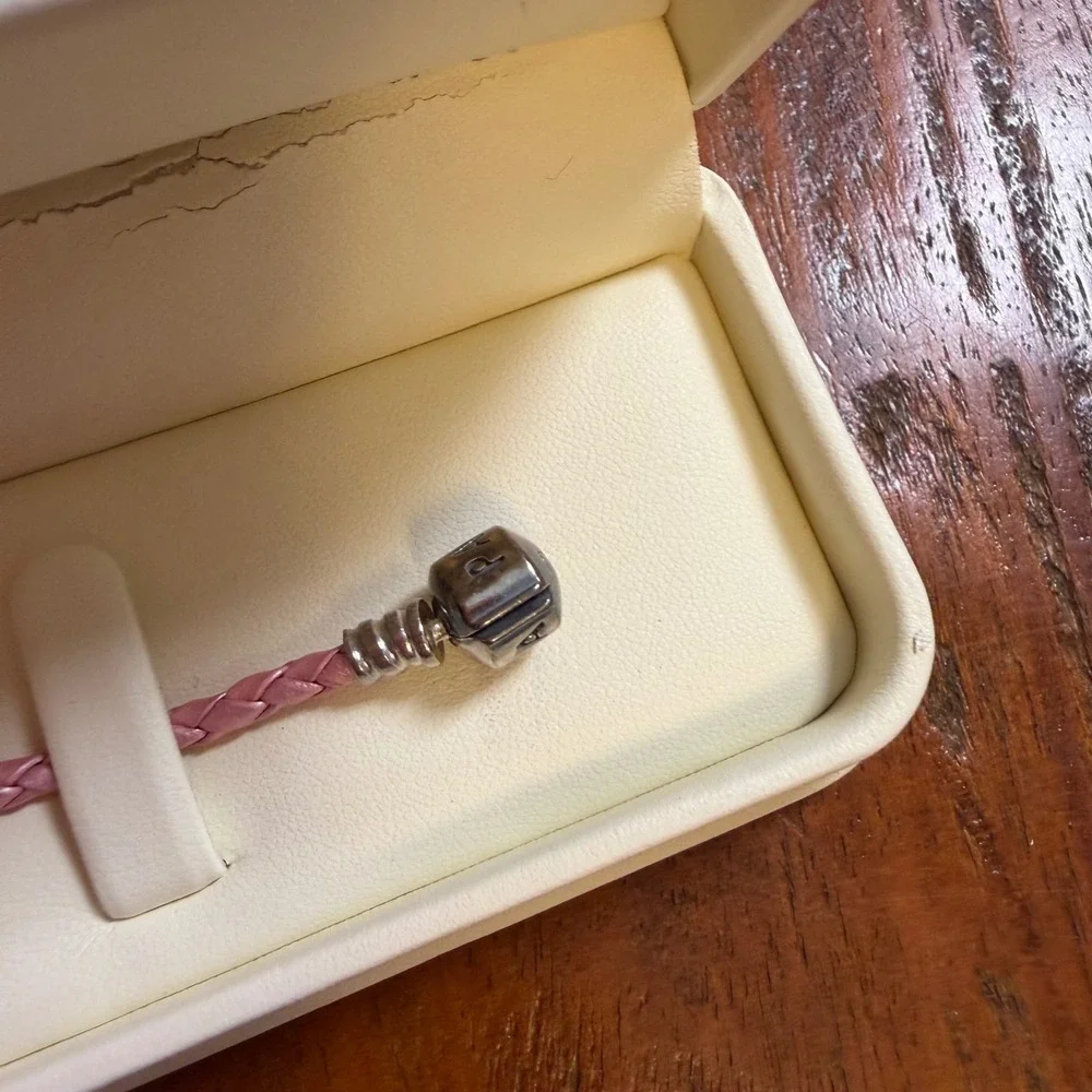 Pandora pink braided